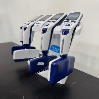 Rainin E4 XLS Digital Multichannel Pipettes w/ Digital Stand - Quantity 4 image 1